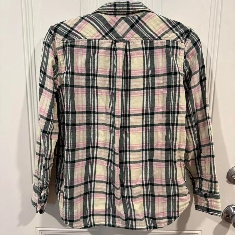Jcrew Women's double Flannel Shirt